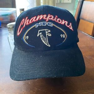Atlanta falcons 1998 NFC champions hat